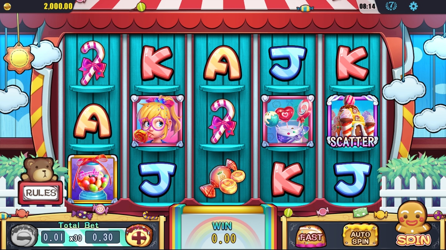candy village demo slot